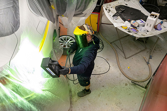 Atelier de carrosserie